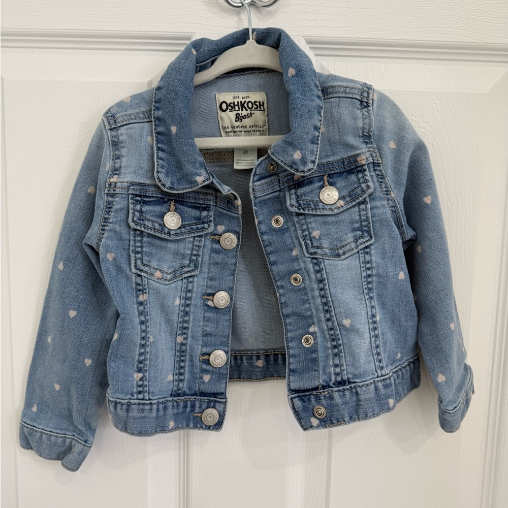 OshKosh B'gosh Blue Jean Jacket Classic Denim Style